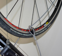 Bike storage padlock custom